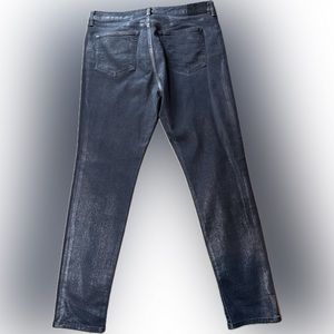 Lauren Ralph Lauren Metallic Black Classic Skinny Jeans